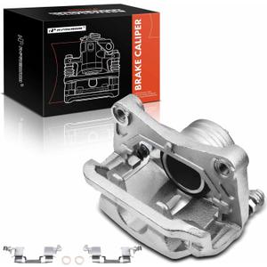A-Premium Disc Brake Caliper Assembly with Bracket Compatible with Select Nissan Models - Murano 2003-2007/2009-2012, V6 3.5L - Front Left Driver Side