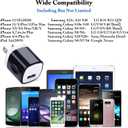 Wall Adapter 10 Pack,UorMe 1A 5V Single Port Charger Power USB Plug Charging Cube Block Box Compatible iPhone 14 13 12 SE 11, Galaxy S23 Ultra S22 S21 FE S10e S9 A13 A03s A71 A51 Note20 Google 8A 7A