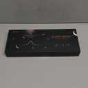 MZOO Luxury Sleep Mask for Back, Side Sleeper, Complete Light Blocking Sleeping Eye Mask Night Blindfold, 3D Zero Pressure & Spacious for Lash Extensions, Breathable Soft Eye Cover Flight Nap Travel (M-Gray (Black Edge))