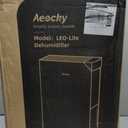 AEOCKY 74 Pint/D Energy Star Version 6.0 Dehumidifier, 4500 Sq.Ft Smart Compressor Dehumidifier with Drain Hose, Intelligent Humidistat,for Basement,Bedroom,Home,Bathroom