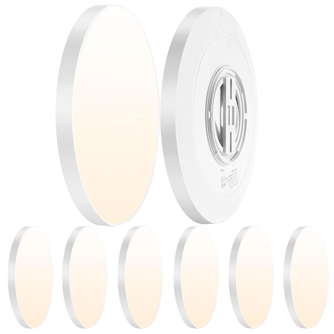 4Pack 3800lm LED Flush Mount Ceiling Light,Slim 14.5inch Ceiling Light