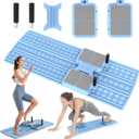 Pilates Equipment Board, Reformer Set,Flo Portable Reformer,Home Pilates Equipment,ab Exercise Board,Maquina de para casa (Blue)