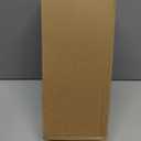 2 Pack Carved Wood Wall Planters with Fake Eucalyptus Stems for Wall Decor - Boho Wooden Wall Art for Living Room, Bedroom, Bathroom (Brown)