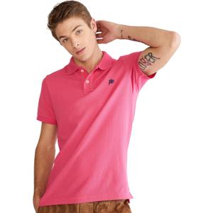 AEROPOSTALE Men's Polo (Medium, Pink Flambe)
