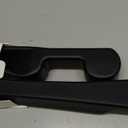 Givifive Car Seat Gap Filler Set of 2, 3IN1 Seat Side Gap Filler Plug with Storage Slot & Hook Function, Soft Foam Universal Fit Car SUV Truck Fill Gap Between Seats Console OrganizerNarrow Black