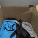 Small Portable Pet Crate for Car Travel, 19"x19"x17" Foldable Dog & Cat Carrier with Secures Seatbelt & Headrest Strap, Oxford Soft-Sided Pet Kennel with Removable Bed for Small Pets