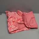 PUPTECK Dog Hoodie Pet Sweatshirt Soft Warm Clothes Fleece Lined with Hat for Small Medium Large Dogs, Pocket Design, Pink Heart, XL