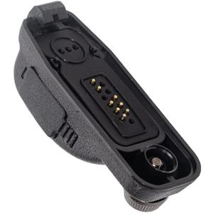 Audio Adapter with 2 Pin Plug for Motorola MTP850 MOTOTRBO XPR 6550 6350 XPR7550 7550e 75807380 7350 APX900 Walkie Talkie 2 Way Radio