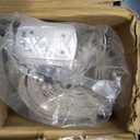 Joydeco No Drill Cordless Roman Shades, Blackout, 31" W × 72" H, Linen