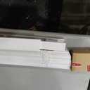 2" Faux Wood Cordless Blind, 46" x 36", Bright White
