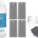 CLICK CLEAN Screen Cleaner Kit, 4 Cleaning Sprays with 4 oz Refill