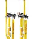 Professional Grade Adjustable Magnesium Drywall Stilts - for Drywall Installation, Painting, and More. (24-40 in. with Soft Straps)