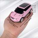 elec Space Wireless Mouse Car Computer Mouse for PC Laptop (Milk Tea Pink)