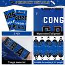 2 x OHOME Graduation Decorations 2026 - Class of 2026 - Plastic Blue Tablecloth for Graduation Party Decorations - Class of 2026 Decorations Party Favors Supplies Banner,2 Pack
