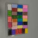 CiaraQ Polymer Clay Kit, Mini Modeling Clay Set for Kids/Beginners/Artist, 32 Colors