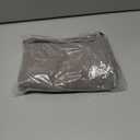 Woaboy Linen Check Throw Pillow Covers Taupe Gray Farmhouse Modern Boho Vintage 20x20 Inch Set of 2 Decorative Cushion Covers for Sofa Couch Bedroom Living Room Home Decor