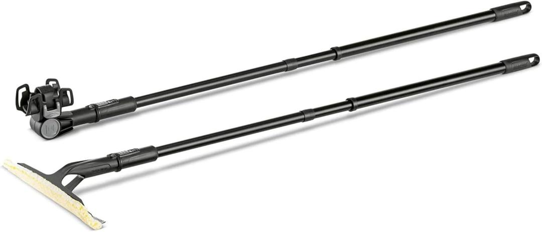 Krcher WV Extention for High Window Cleaning - Window Vacuum Extension Set for WV 1 and WV 6 Electric Squeegees
