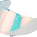 Soman CWR-1 Visor Replacements, RF-1200 Tinted Helmet Visor Shield Compatible with RF-1200 CWR-1 X14 Z7 RF-SR X-Spirit UV Protection (Transparent Revo Red)