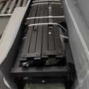 Metal Box Spring with Upholstered Fabric Cover, 9 Inch High Profile Heavy Duty Box Springs, Black Bed Base Non Slip Mattress Foundation, Full Size