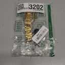 MioHHR Compatible with Apple Watch Band 49mm Ultra 3/2/1, Solid Stainless Steel Metal Strap Band for iWatch 49mm Series Ultra 3/2/1, Gold