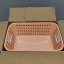 6 Pack Plastic Classroom Storage Baskets, Organizer Bins with Handle
