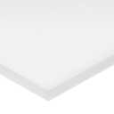USA Sealing BULK-PS-UHMW-380 White UHMW Polyethylene Plastic Sheet, 1/4" Height, 8" Width, 24" Length