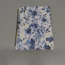 2026 Planner, Weekly and Monthly Planner for Women, January 2026 - December 2026, Hardcover 2026 Calendar Planner Book with Tabs, Inner Pocket, Spiral Bound, Perfect for Office Home School Supplies - A5 (6.3" x 8.5"), Blue Flower