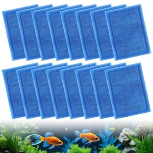 16 Pcs 10-20 Gallon Aquarium Filter Replacement for EZ-Change #2, Fish Tank Filter Cartridge for AquaTech Brand 10 to 20 Power Filters for Healthier Fish
