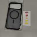 TORRAS Stronger Magnetic & Shockproof for iPhone 17 Pro Max Case, Fit for MagSafe, Military Grade Drop Protection, Camera Control, DIY Button, Slim for iPhone 17 Pro Max Case Translucent Matte Black