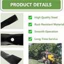 (2PCS) UC22008 Lawn Mower Blades - Replace OEM John Deere M170642 - Fits X330 X350 X354 X370 Z335E Z335M Z345M Z345R - for 42 Inch Deck Lawn Mower