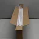 Wooden Tree Collar 22in, Christmas Tree Collar Rustic 4 Panels, Washed White Tree Collar Box 100% Solid Wood Disassemble with X-Pattern for Christmas Tree Decoration (Small)