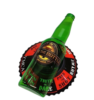 Bar Crafters Classic Spin the Bottle Game