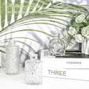 Set of 12 Glass Bud Vase Set, Small Vintage Clear Flower Vase Centerpieces for Table Bulk Cute Rustic Style Mini Vase for Home Decor Wedding Baby Shower Birthday Party