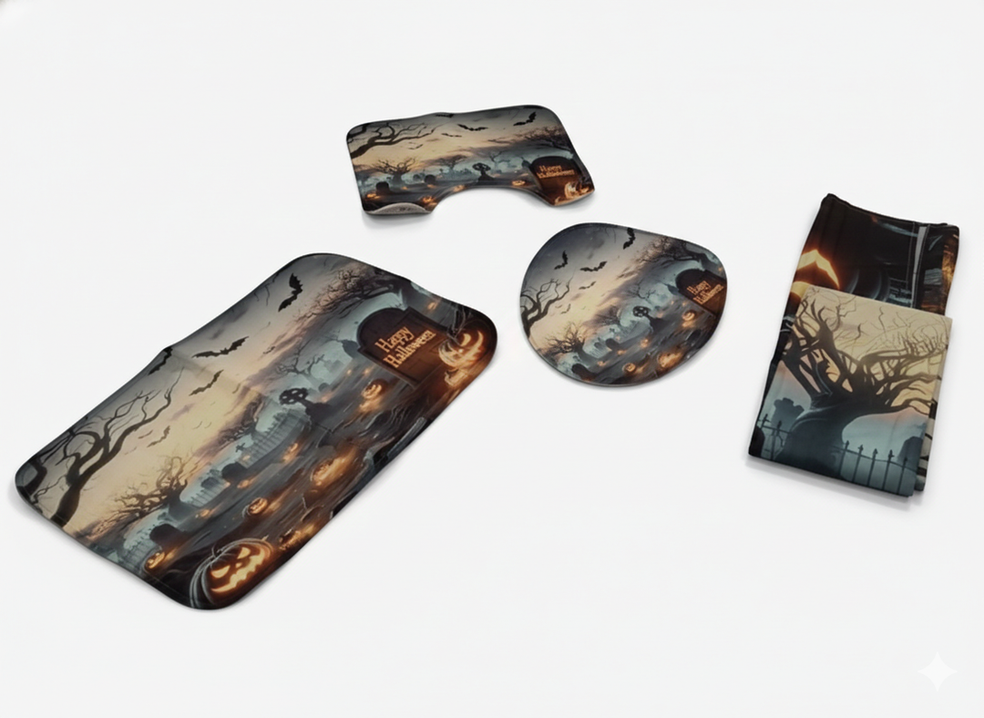 Haloween Bathroom Decorations Set