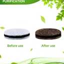 100-Pack Advanced 3-Layer Activated Carbon Filters | Universal Fit for Silicone Mouth Funnels | Removal of Harmful Substances | Easy Replacement | Long-Lasting Filtration