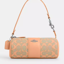 Coach Nolita Barrel Bag In Signature Jacquard