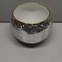 Disco Ice Bucket for Parties - 9.8 Inch Disco Ball Theme Party Decorations, Mirror Sliver Disco Ball Decor,Dazzling Stylish Beverage Chiller for Cocktail Bar, Cooler for Wine Beer (Large)