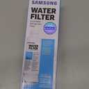 SAMSUNG Genuine Filter for Refrigerator Water and Ice, Carbon Block Filtration, Reduces 99% of Harmful Contaminants for Clean, Clear Drinking Water, 6-Month Life, HAF-QIN/EXP, 1 Pack