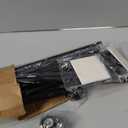 ENJOYBASICS 2 Pack Adjustable Spring Tension Curtain Rods 32 to 66 Inches, Stainless Steel Matte Black Shower Rod No Drilling for Window, Bathroom, Closet, Room Divider, 7/8" Diameter