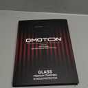 OMOTON 2 Pack Screen Protector for Samsung Galaxy Tab A11 Plus/A9 Plus 11 Inch, Tempered Glass with Easy Installation Auto-Dust Tray for Galaxy Tab A11+ A9+ 5G Tablet, Case Friendly/9H Hardness