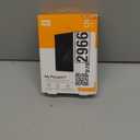 WD 5TB My Passport, Portable External Hard Drive, Black, backup software with defense against ransomware, and password protection, USB 3.1/USB 3.0 compatible - WDBPKJ0050BBK-WESN