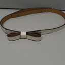 kate spade new york Women's .75 Inch Bow Belt