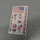 10PCS American Flag Temporary Tattoos Patriotic USA Tattoo Stickers Waterproof Transfer Body Art for Independence Day World Soccer Tournament Sports Events Party Favors