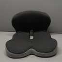 Buttocks Cushion for Office Chair Memory Foam Seat Pad for Butt Support Tailbone Relief Ergonomic Chair Cushion for Home Car Travel or Work, Classic Black 