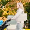 I IHAYNER Tote Bag for Women Lightweight Quilted Puffy Shoulder Handbag for Travel Work with Functional Compartments