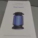 CLEVAST Bug Zapper Outdoor - Electric Mosquito Killer with UV Light, Waterproof Fly Trap for Patio, Yard, Garden, Indoor Use, Black Insect Zapper Lamp - Vintage