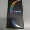 Lufanbis Magnetic for iPhone 17 Pro Case with Ring Stand, [10 FT Drop Protection] [Velvety Touch] Slim Translucent Matte Back Shockproof Phone Case for iPhone 17 Pro 6.3'', Space Black