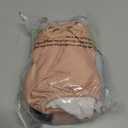 wegreeco Washable Female Dog Diapers Highly Absorbent Reusable Diapers for Dog in Heat Dog Period, 3 Pack, Champagne Colour (Large (15"-17" Waist))