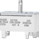 316436001 Range Switch Surface Burner Control Switch, Compatible with Frigidaire for Kenmore Stove Electric Range Switch, Replace for 316021501, 5304506425, 1155395