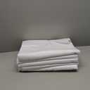 Fitable White Tablecloths for Rectangle Tables, 6 Pack - 70 x 120 Inches - Reusable and Washable Table Clothes for 6-8 Ft Tables, Polyester Fabric Table Covers for Wedding, Party, Banquet